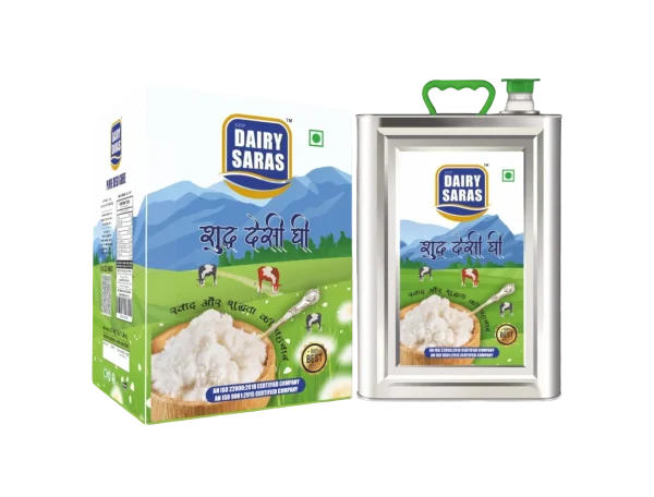 Cow 15Ltr Ghee of saras ghee