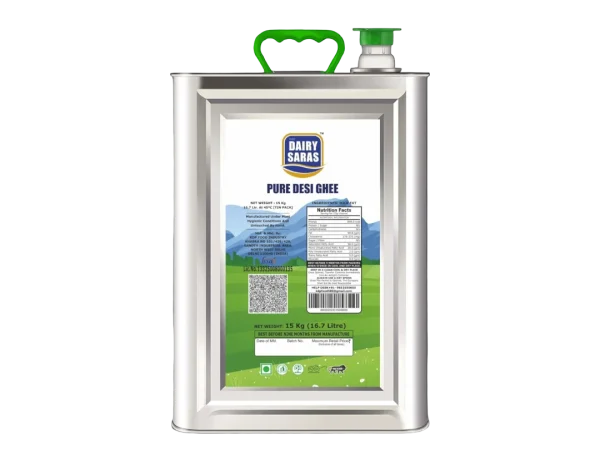 Cow DESI GHEE 15 KG TIN